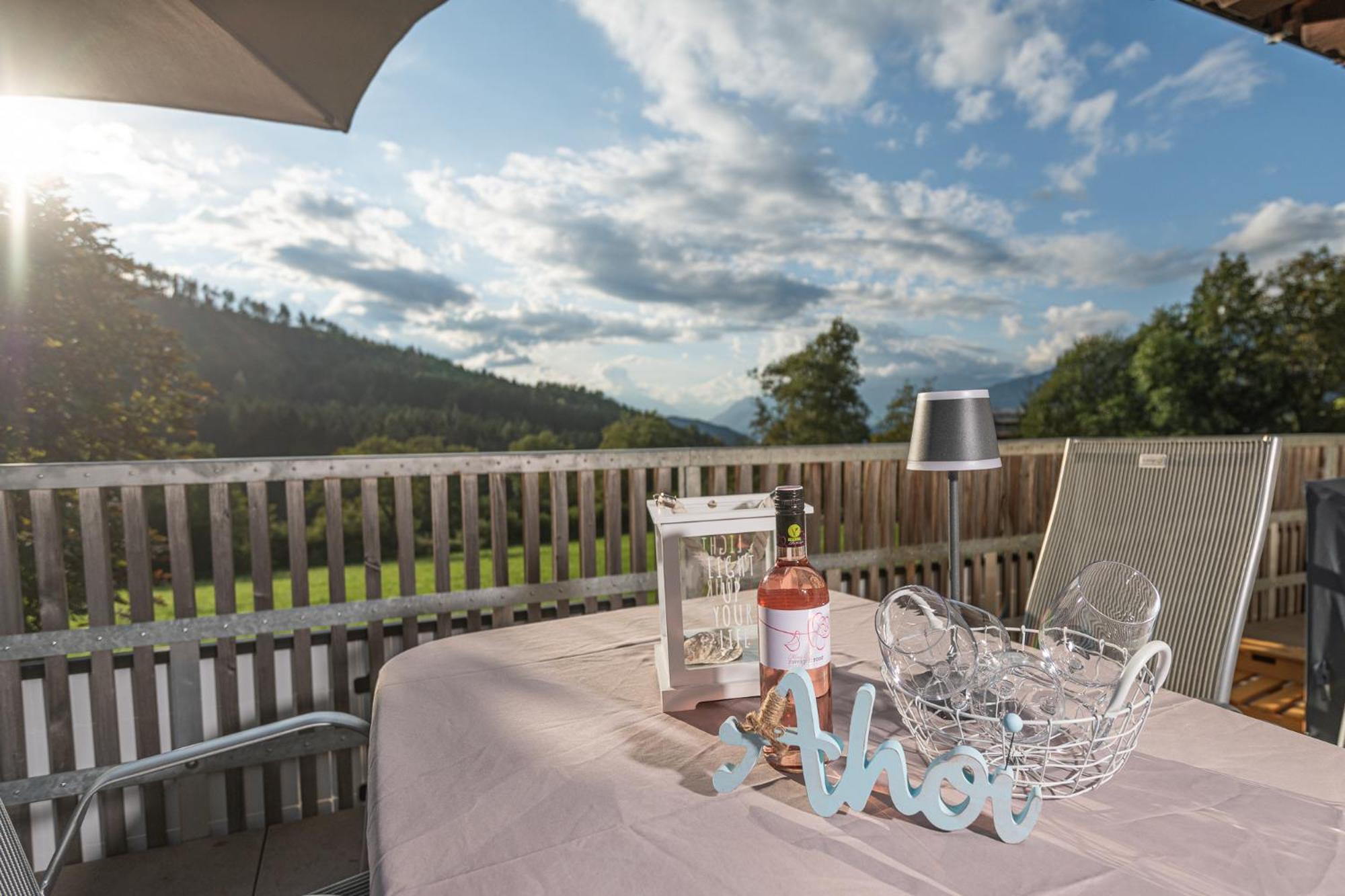 mirnockAHOI - in der Natur mit Berg und Millstättersee-Panorama Ferndorf Exterior foto